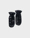 Unisex Leather Mittens | Black